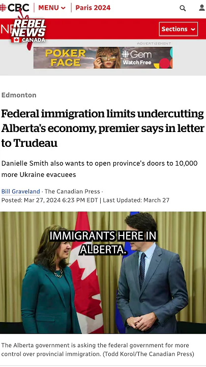 Danielle Smith seems to have had a major 180° on immigration: Lorne Gunter