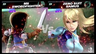 Super Smash Bros Ultimate Amiibo Fights – Request 16778 Veronica vs Zero Suit