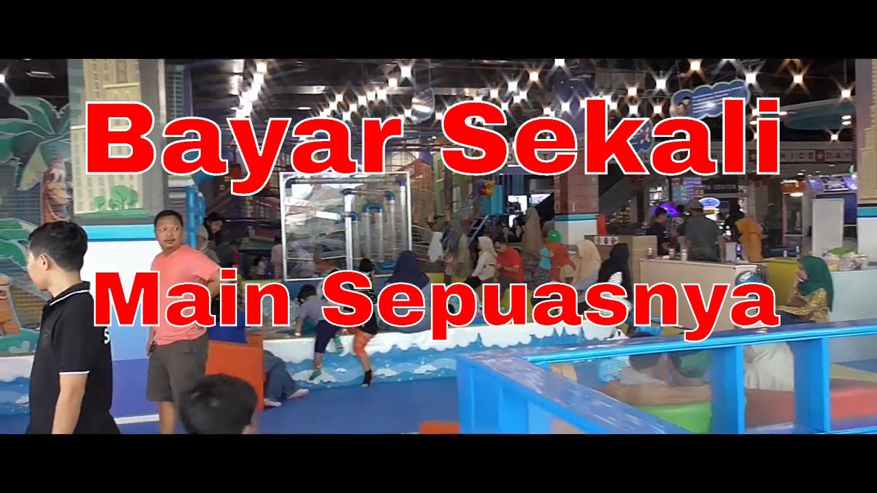 Vlog Bermain sepuasnya di  happy time lippo  plaza  