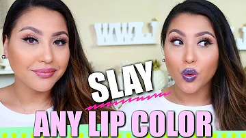 HOW TO SLAY ANY LIP COLOR!