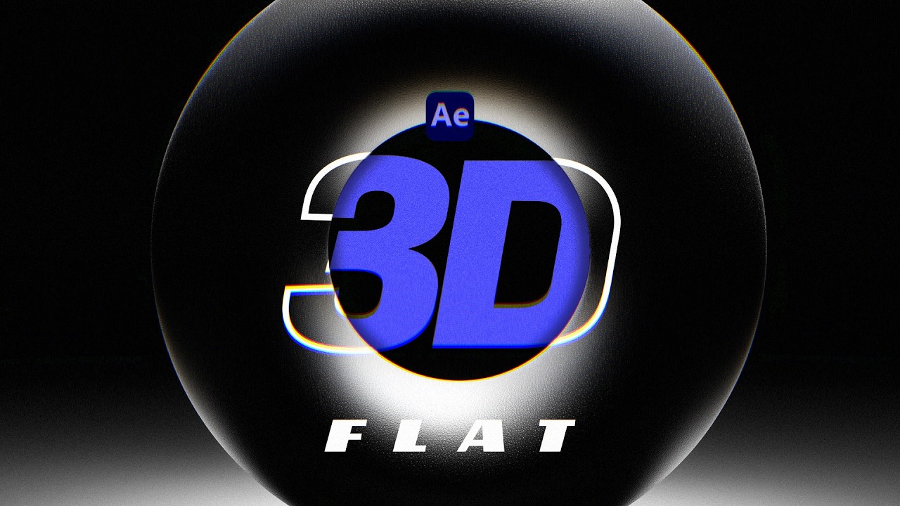3D FLAT DESIGN ANIMATION NO AFTER EFFECTS | TUTORIAL