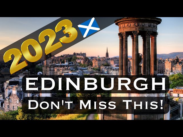 Travel vlog - Edinburgh Scotland 3-Day Itinerary | Travel Guide 2023