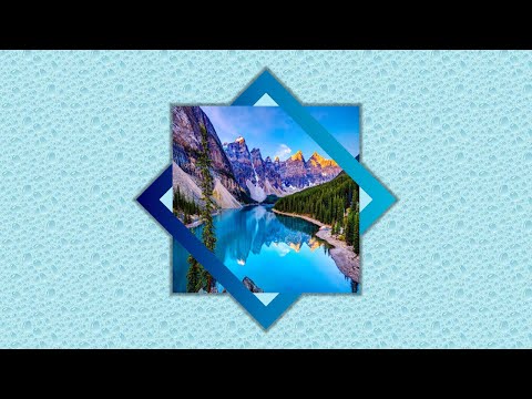 شرح طريقة تصميم صورة بإطار احترافي باستعمال بوربوينت 