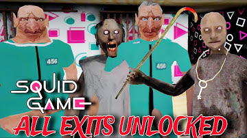 Squid Game The Twins All Exits Unlocked Using 1 Item Slot Only