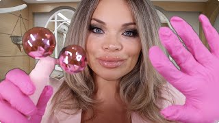 ASMR SPA FACIAL (Everything is Pink) | PERSONAL ATTENTION