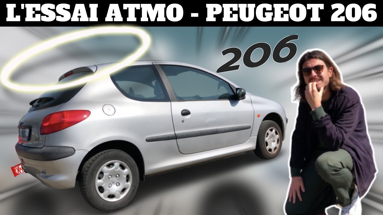 ESSAI - PEUGEOT 206 1.4L 75CH MERGUEZ ÉDITION, LA VOITURE IDÉALE POUR LES  JEUNES (MAIS PAS QUE)