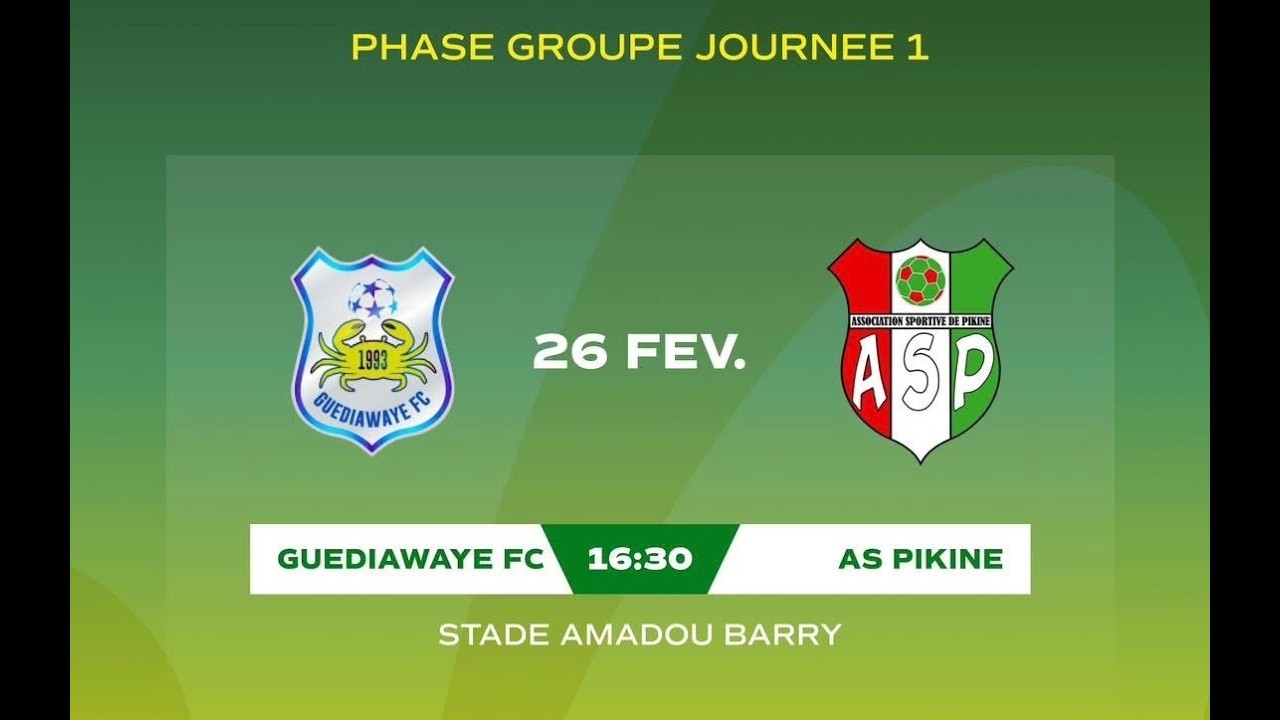 Coupe de la ligue  U20  conférence de presse avant match  GFC vs AS PIKINE