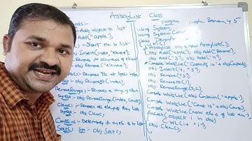 ArrayList class in C#