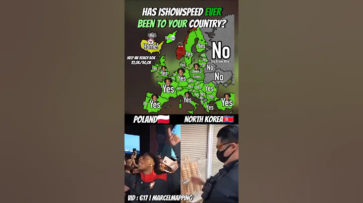Has IShowSpeed Ever Been To Your Country? #mapping #map #shorts #popular #fyp