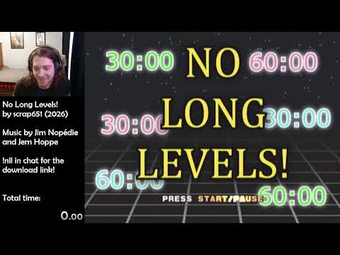 No Long Levels! - Full first playthrough (Part 1 - Up to Expert Extra)