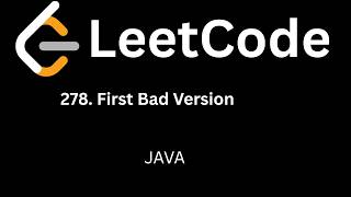 Leetcode 278: First Bad Version | Binary Search | Java Solution | Hindi