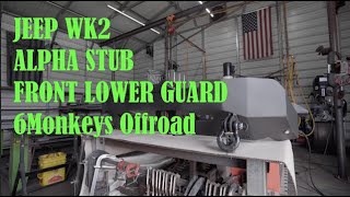 WK2 Alpha Stub Front Lower Guard | 6 Monkeys Offroad