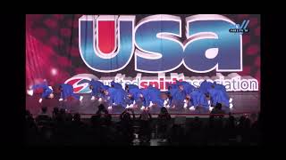 2025 Utah Tech University Blaze Dance Team Nationals Hiphop Usa Collegiate Championship D1-1St Place