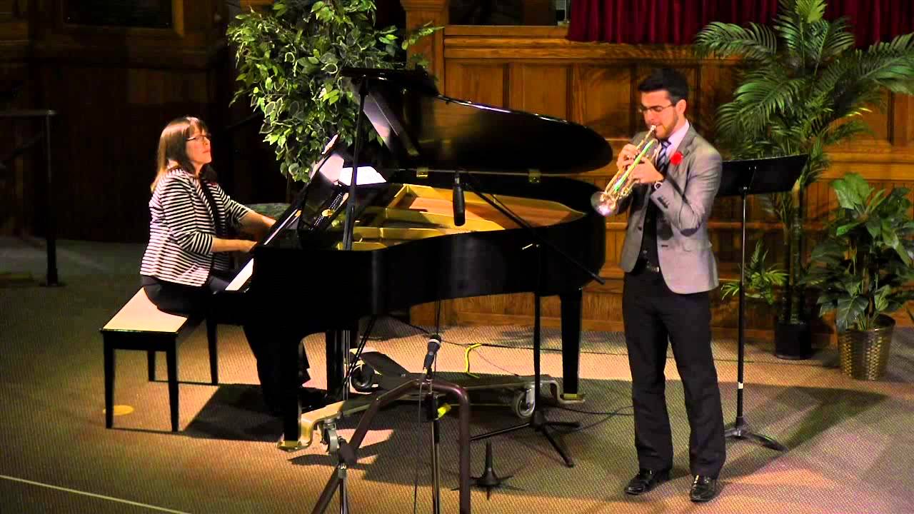 Amazing Grace - Trumpet and Piano - November 10 2013