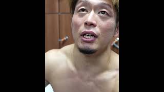 バックステージ 試合直後の透暉鷹#pancrase361