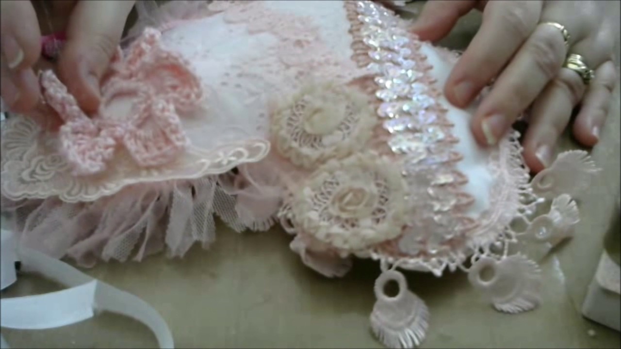 Shabby Chic Valentine Pillow