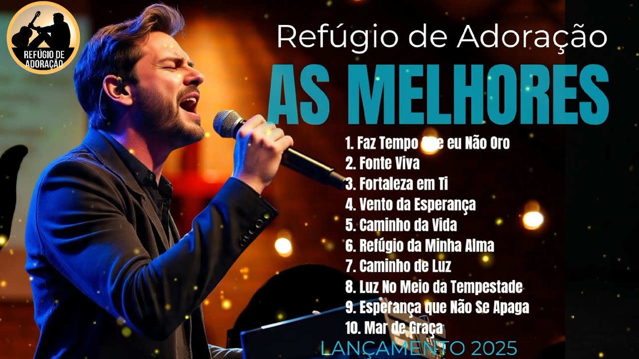 Os Melhores Louvores Gospel 2025 | Adoração que Toca a Alma