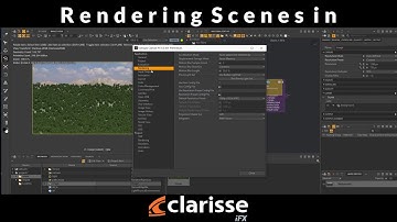 Rendering the Final Scene in Clarisse iFX