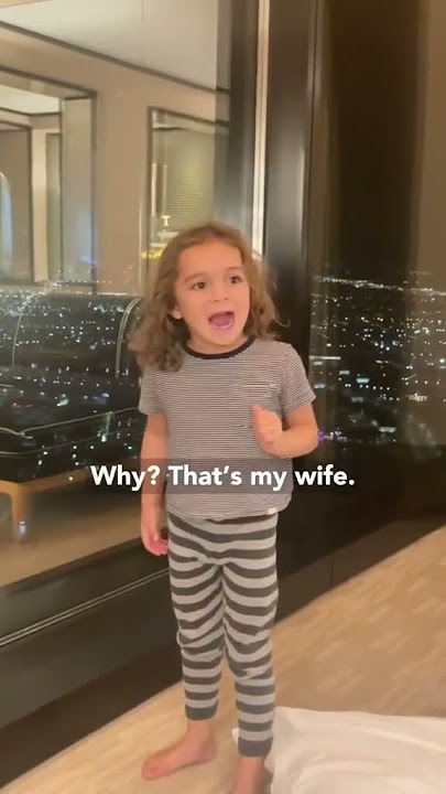 No KISSING please?! 🤣💋💏 #parenting #funny #brody