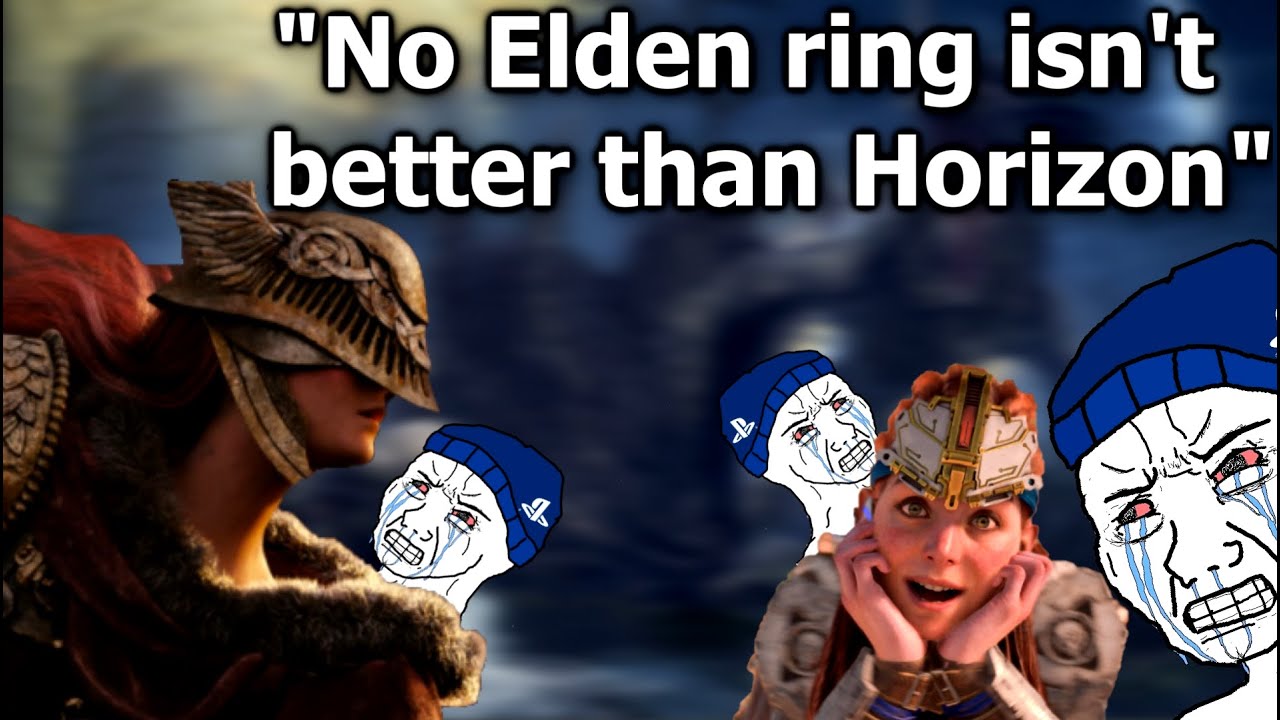 Playstation Fanboys SALTY Over Elden Ring Overshadowing Horizon 