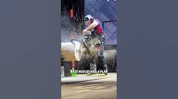 🚨 NEW HOT SAW WORLD RECORD 🚨 #hotsaw #extremesports #lumberjack #worldrecord