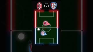 MILAN vs CAGLIARI #footballmarbles #seriea #milan