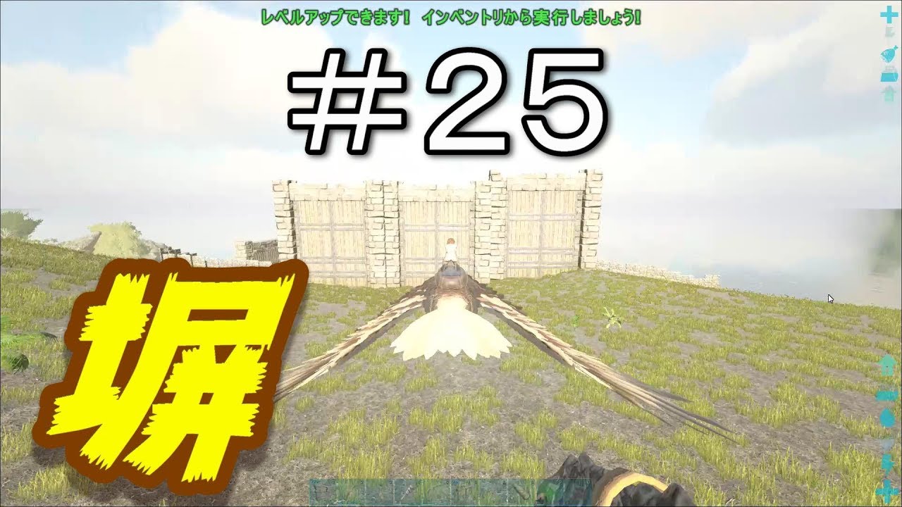 拠点の柵を作成 近くの奴らは全て敵 素人ark Survival Evolved実況 25 Youtube 拠点の柵を作成 近くの奴らは全て敵 素人ark Survival Evolved実況 25 Youtube