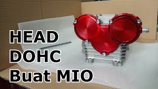 KOSO RACING HEAD CYLINDER DOHC untuk Yamaha MIO