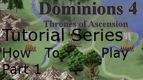 Dominions 4 Tutorial Part 1: World Setup And Pretender Creation