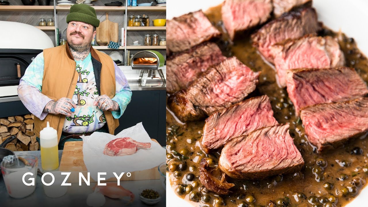 Steak au Poivre | Guest Chef: Matty Matheson | Roccbox Recipes | Gozney