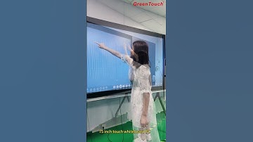 55 65 75 Touch Screen Smart Board LCD Interactive Whiteboard 4K Display Panel for Meeting Teaching.