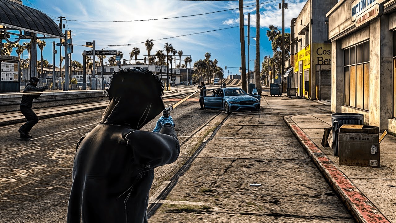 I SWUNG my door & BANGED it out in TRAFFIC in GTA 5 RP!