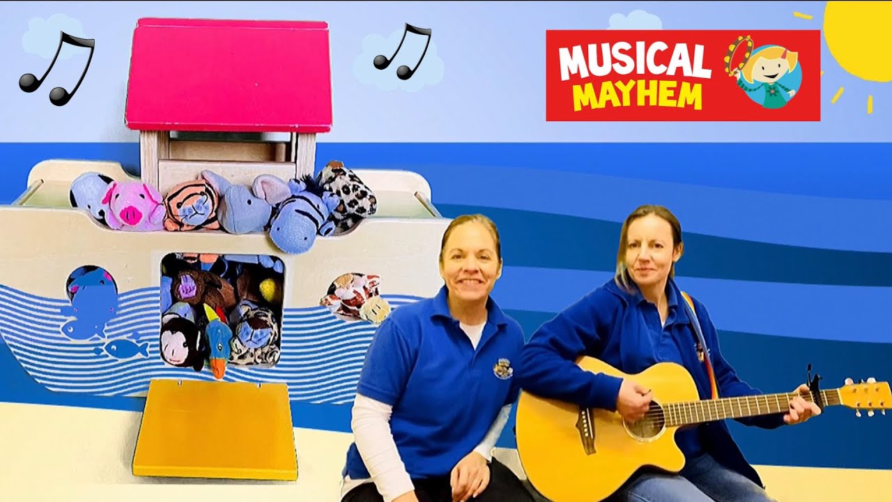 The Animals Went in Two by Two | Song with lyrics | Musical Mayhem