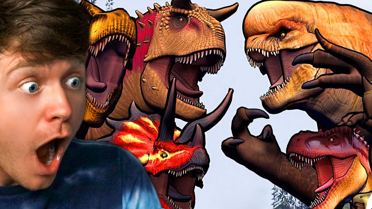 Reacting to D-REX vs ULTIMASAURUS and DISNEY CARNO!?