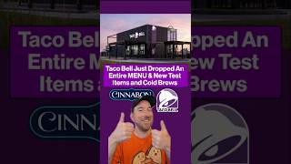 Taco Bell Dropped An Entire MENU Today! 🌮🔥 #tacobell #fastfood