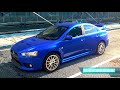 Need For Speed Most Wanted Mitsubishi Evolution X Tuned Out Vs Police Chase PC Ultra Settings 