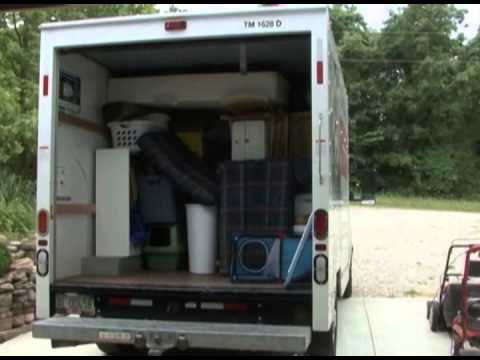 How to load a U-Haul - YouTube