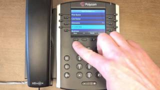 Polycom VVX410 - Directories screenshot 4