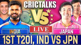 Live: India vs Japan, 1ST T20I, 2026 Series, Cricket Match Today Score Commentary, CricTalks screenshot 5