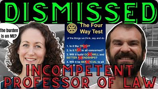 INCOMPETENT Stacy Rupprecht Jane Professor of Law.  Absolutely humiliated by Lane Myers, SAVAGE🍿🦃