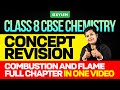 Class 8 CBSE Chemistry | Concept Revision / Chapter : Cumbustion and Flame | Xylem Class 8 CBSE