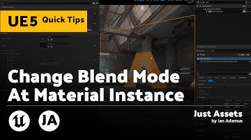 Unreal Engine 5 QuickTip | Change Blend Mode at Material Instance