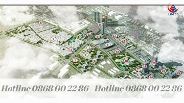 Khu đô thị Lideco Bắc Quốc lộ 32 Hoài Đức Hà Nội: FLYCAM TOÀN CẢNH