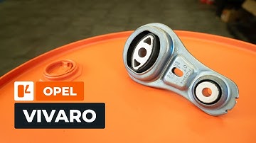 Come sostituire un supporto motore inferiore su OPEL VIVARO A Van [TUTORIAL AUTODOC]