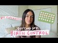 my experience getting off birth control pills after 10 years: mood, periods, and acne