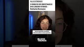 🚨O RISCO DO RESTAKE E DO LIQUID STAKE! Com @rafaelaromano #Restaking #Staking #LiquidStaking #Crypto