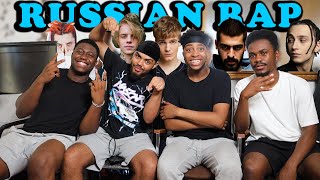 MY FRIENDS REACTING TO RUSSIAN RAP AGAIN || THIS WAS MAD😂