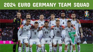 Euro 2024 Germany Squad | UEFA EURO 2024 SQUADS | Germany Euro 2024 Squad | #EURO2024