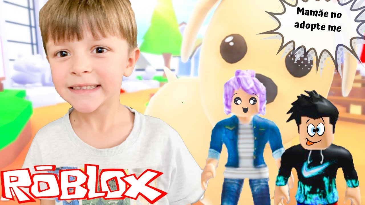 Roblox | Primeiro dia da MAMÃE no Adopt Me | Murilo Game (Adopt Me ...