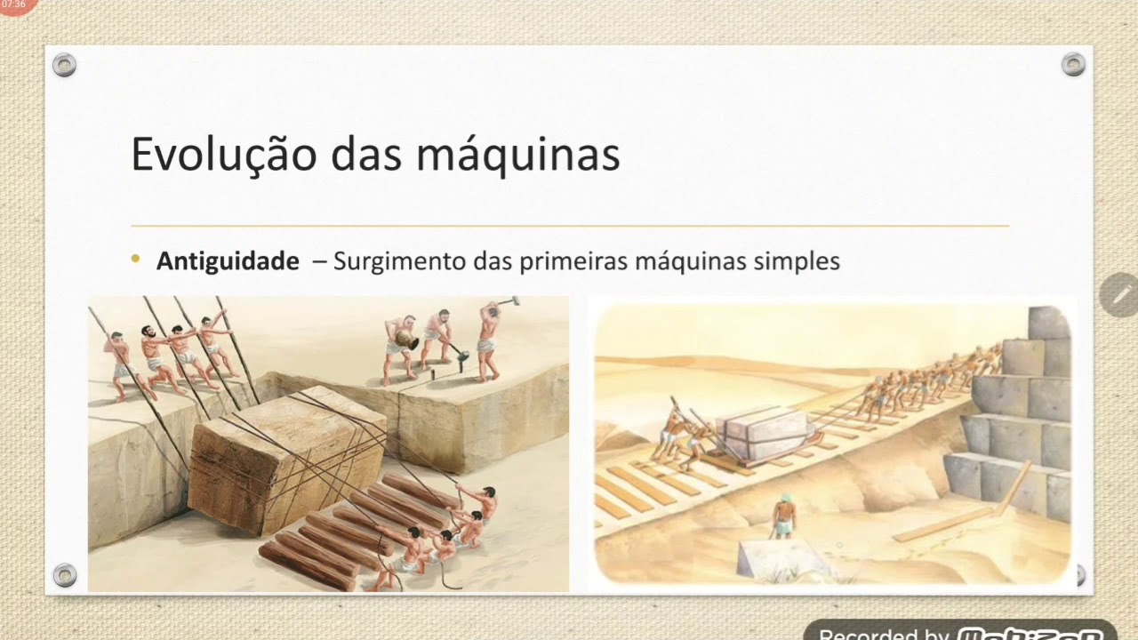 Aula 2 história das máquinas simples Ciências 7° ano prof° Rosemeire Açucena YouTube Aula 2 história das máquinas simples Ciências 7° ano prof° Rosemeire Açucena YouTube